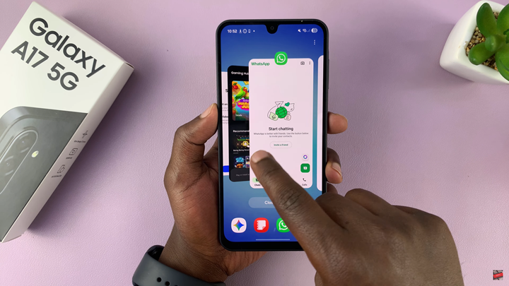 Close Apps On Samsung Galaxy A17 5G