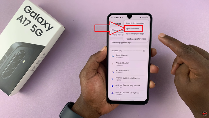 Picture In Picture Mode On Samsung Galaxy A17 5G