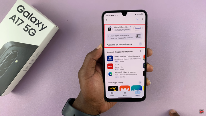 Enable Always ON Display On Samsung Galaxy A17 5G