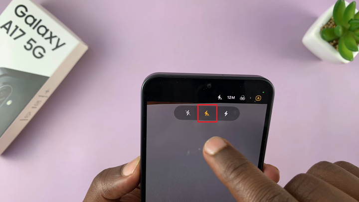 Turn Camera Flash OFF On Samsung Galaxy A17