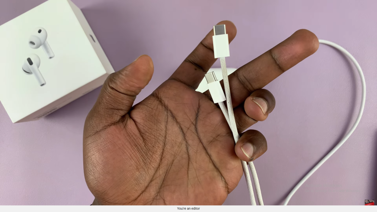 Charge Airpods Pro 3