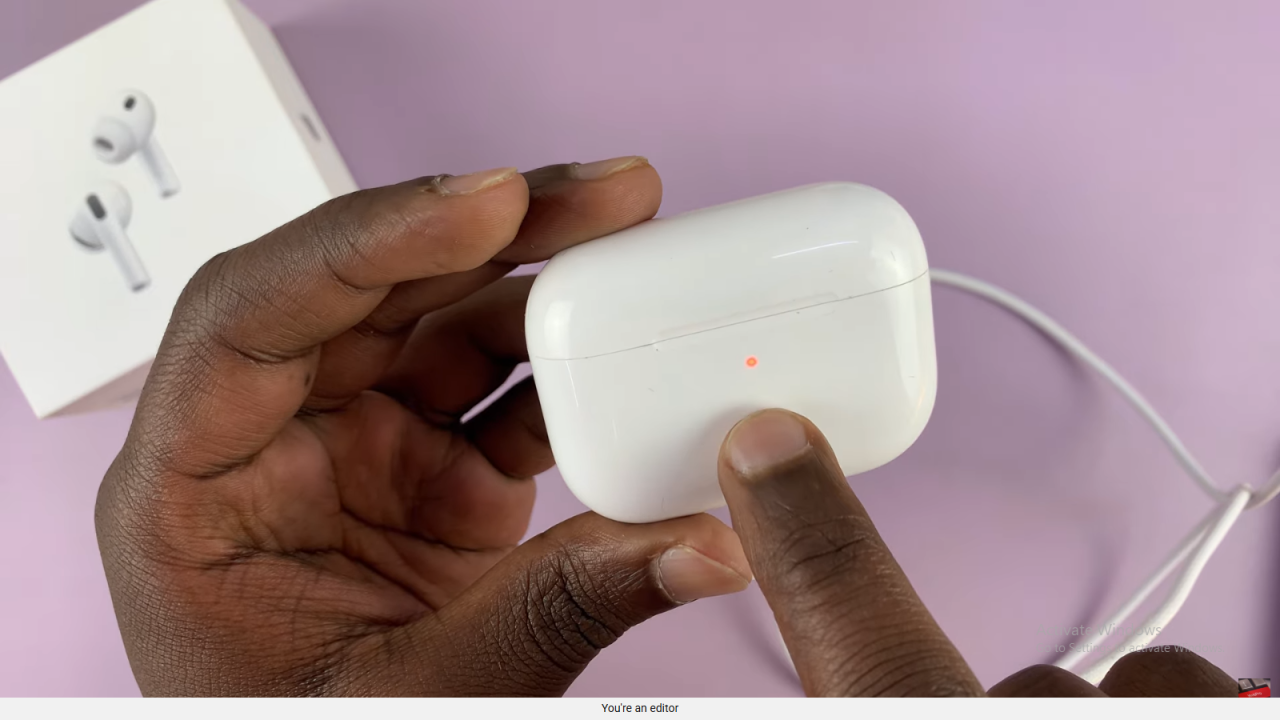 Charge Airpods Pro 3