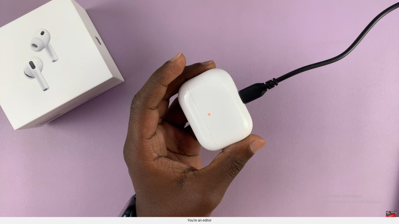 Charge Airpods Pro 3