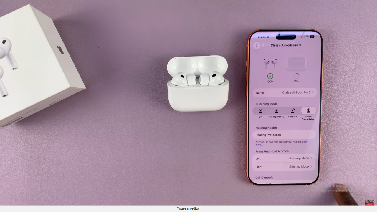 Enable Heart Rate Sensor On Airpods Pro 3
