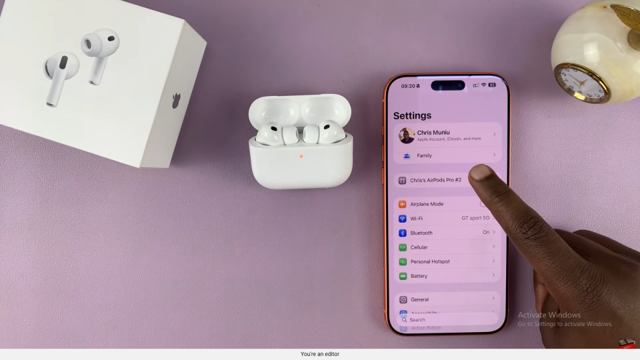Rename Airpods Pro 3