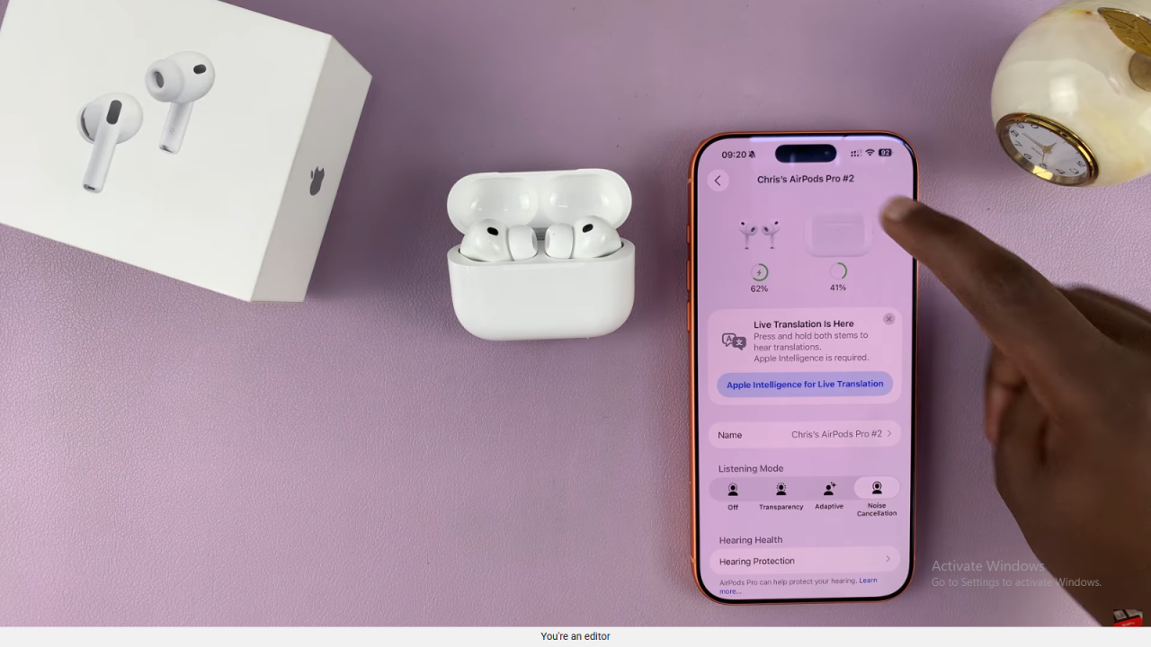 Rename Airpods Pro 3