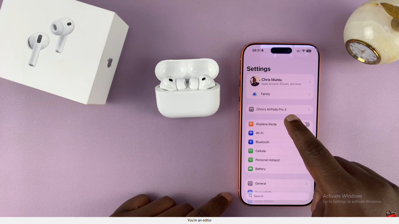 Rename Airpods Pro 3