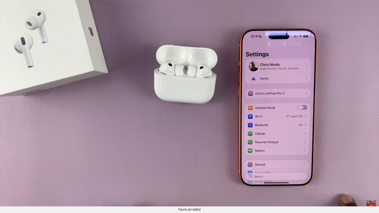 Turn Automatic Ear Detection ON / OFF On Airpods Pro 3