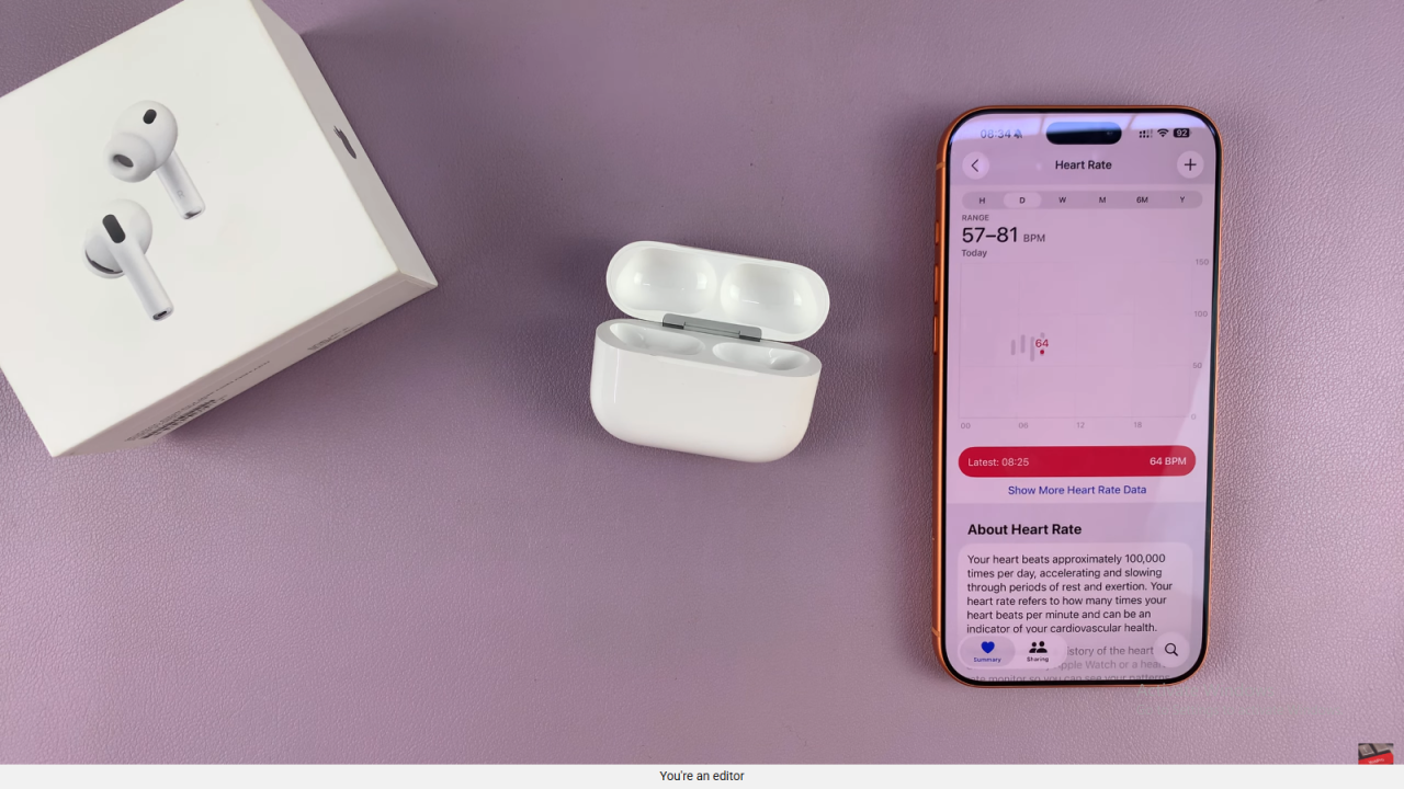 Track Heart Rate On Airpods Pro 3