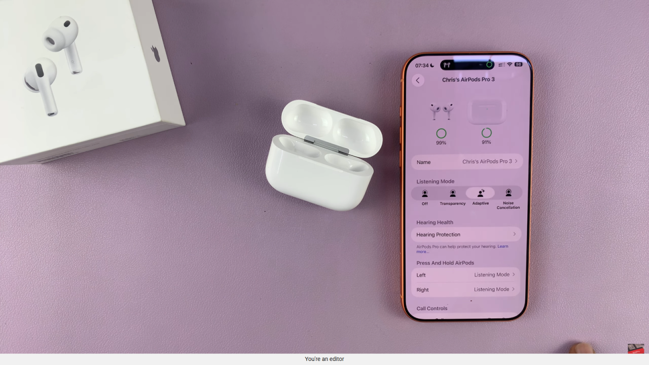 Turn Off ALL Listening Modes On Airpods 3