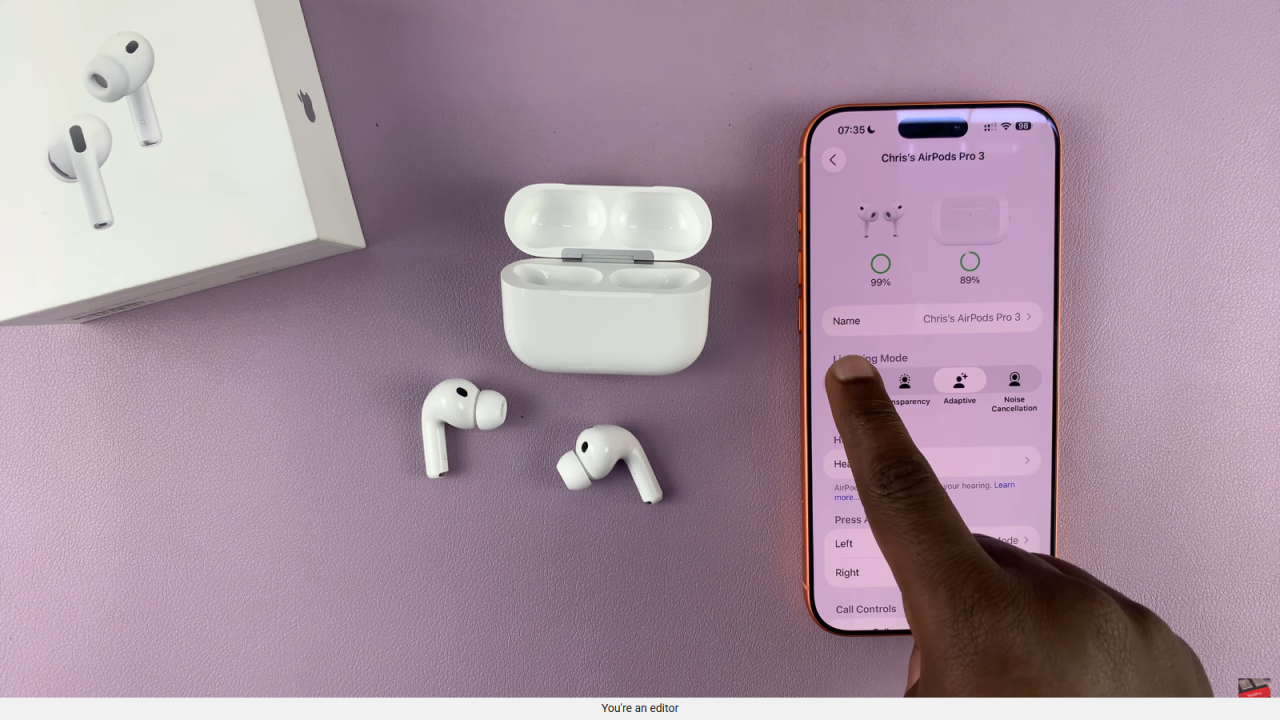 Turn Off ALL Listening Modes On Airpods 3