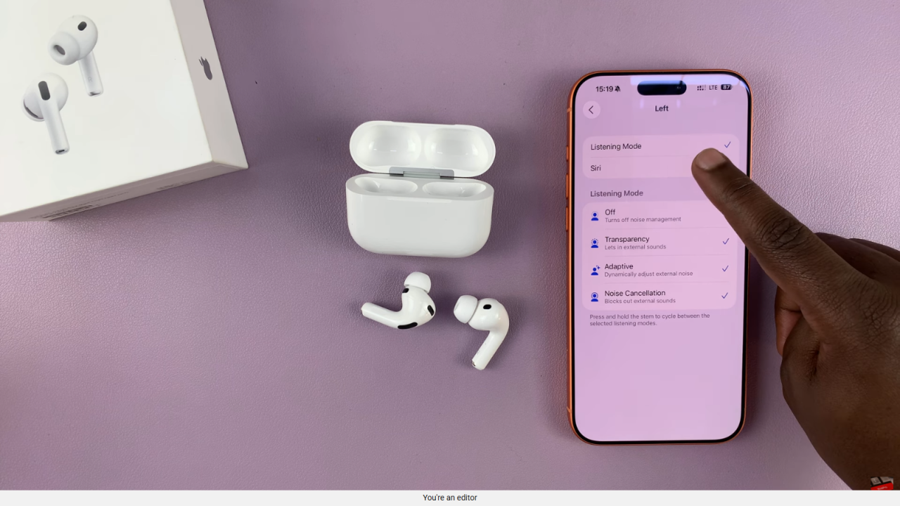 Activate Siri With Gesture On Airpods Pro 3