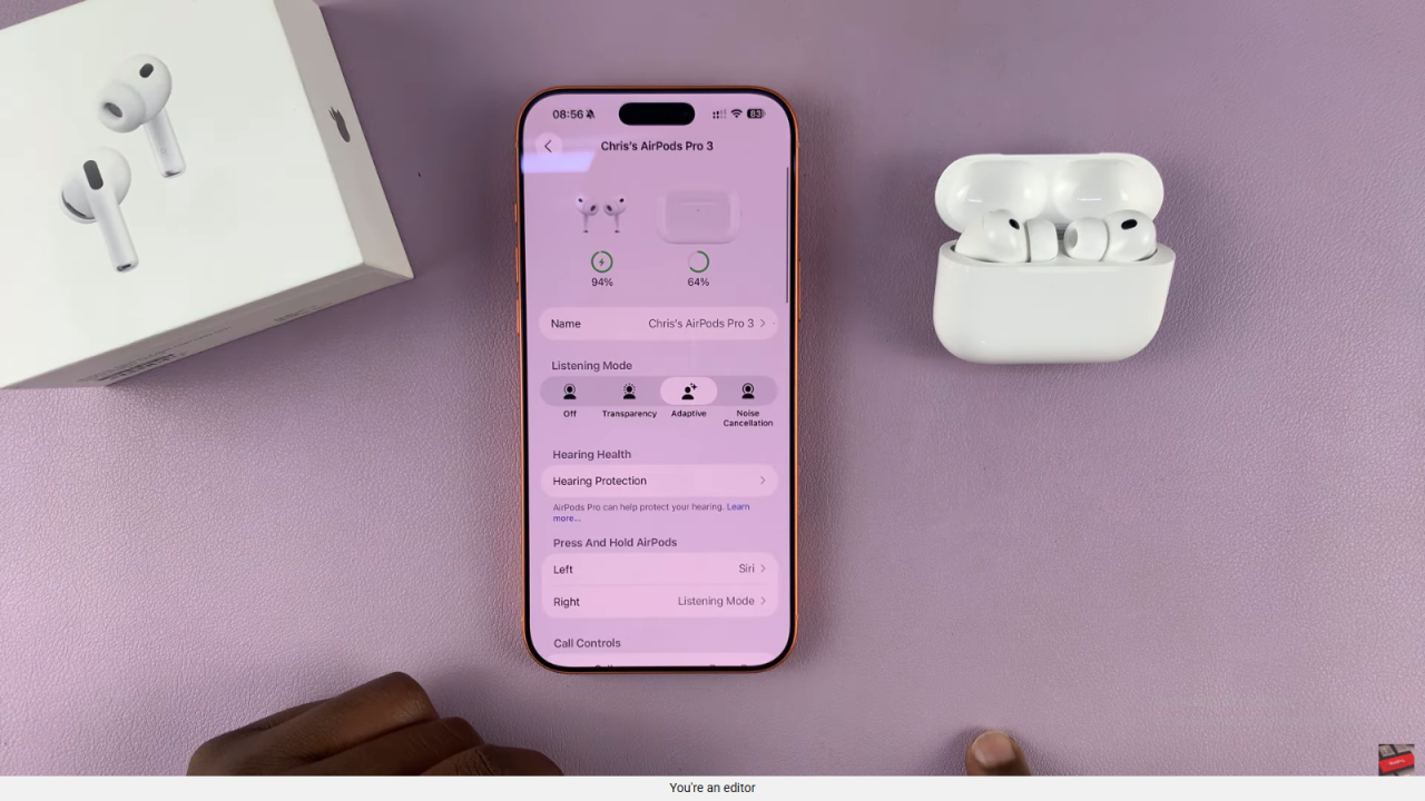 Adjust Tone Volume On Airpods 3