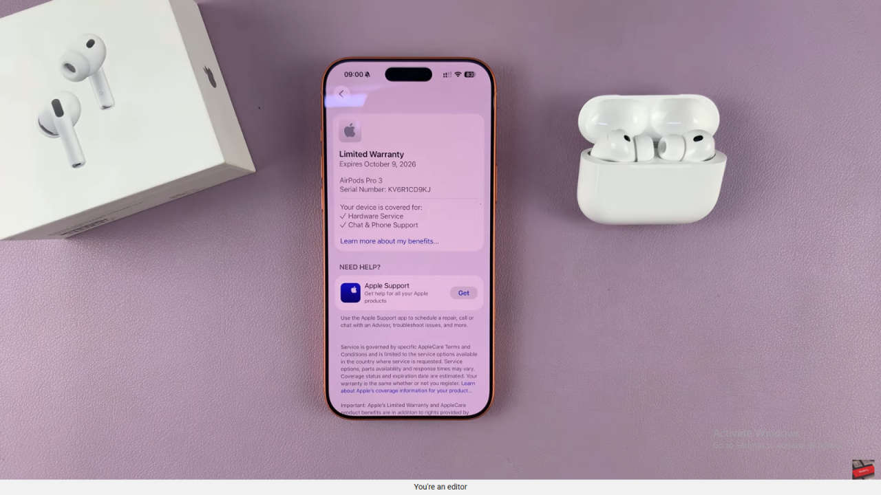 Check Warranty Expiry Date On Airpods 3