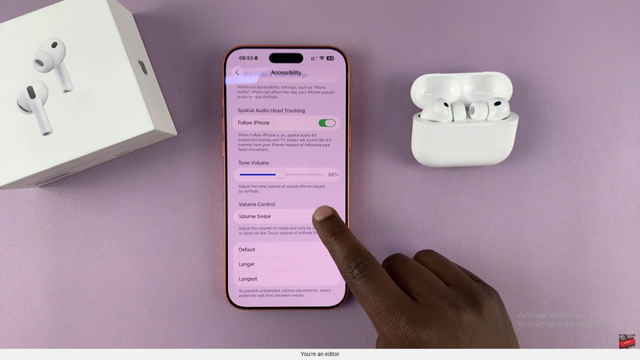 FIX Volume Swipe Controls Not Working On Airpods Pro 3