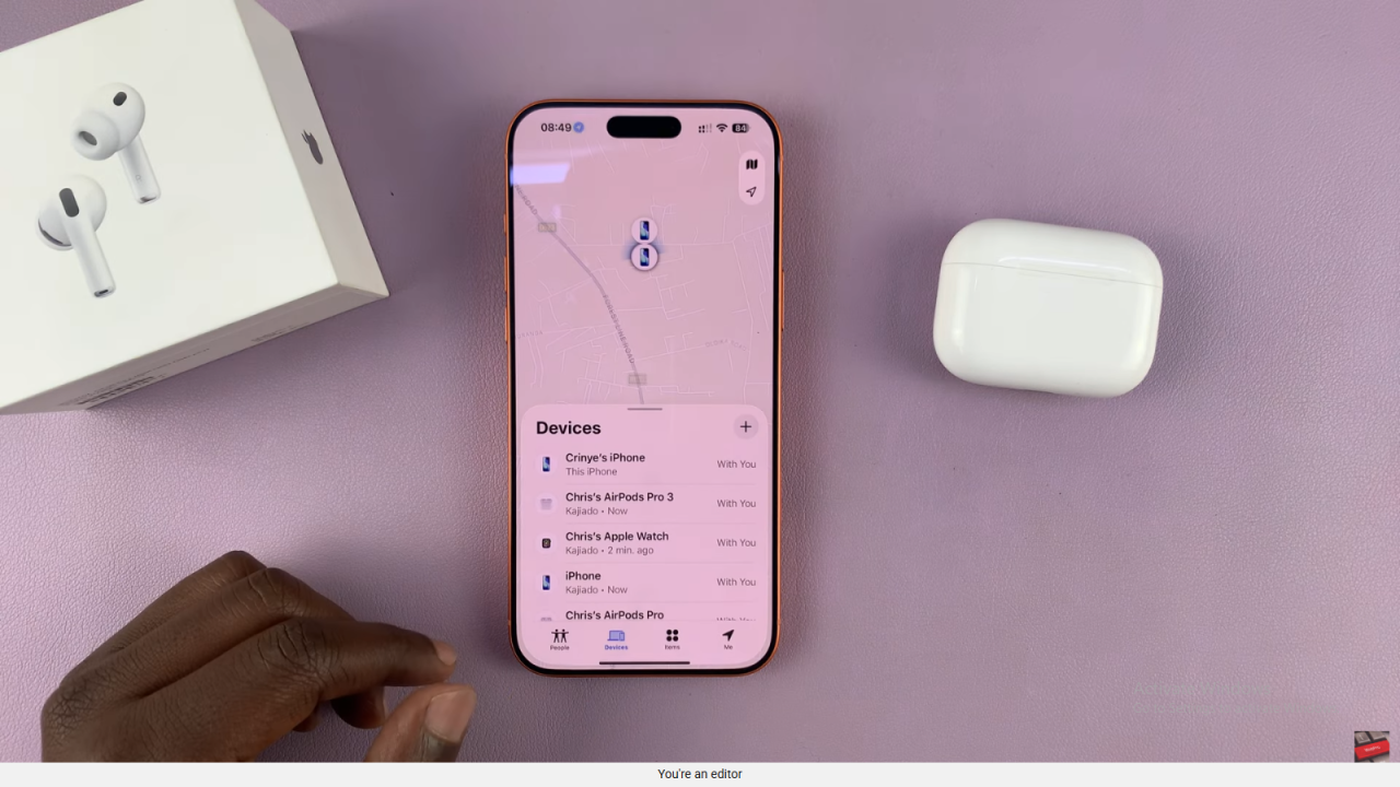 Find Lost / Misplaced Airpods Pro 3