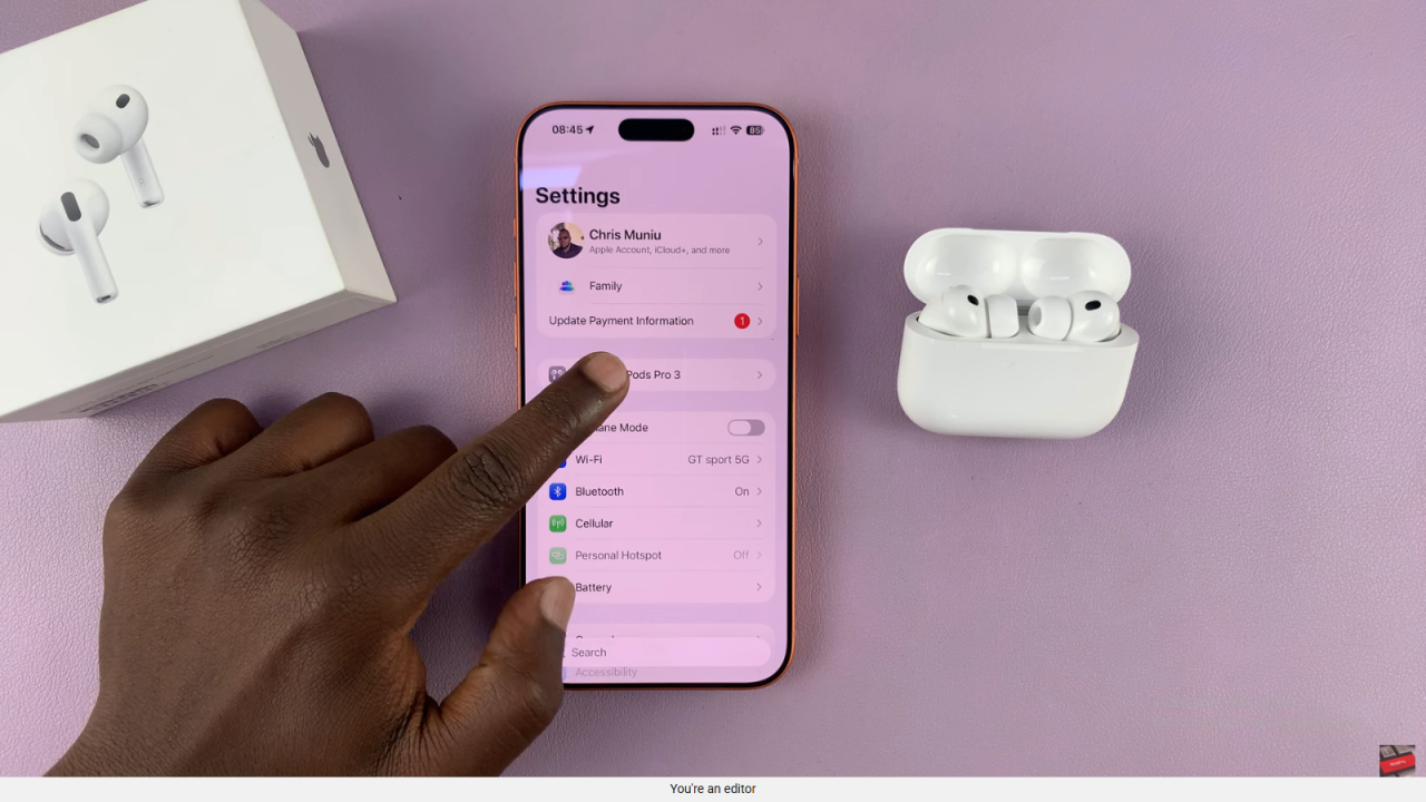 Add Airpods 3 To Find My App On iPhone