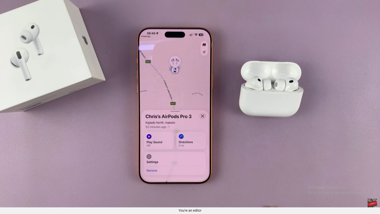 Add Airpods 3 To Find My App On iPhone