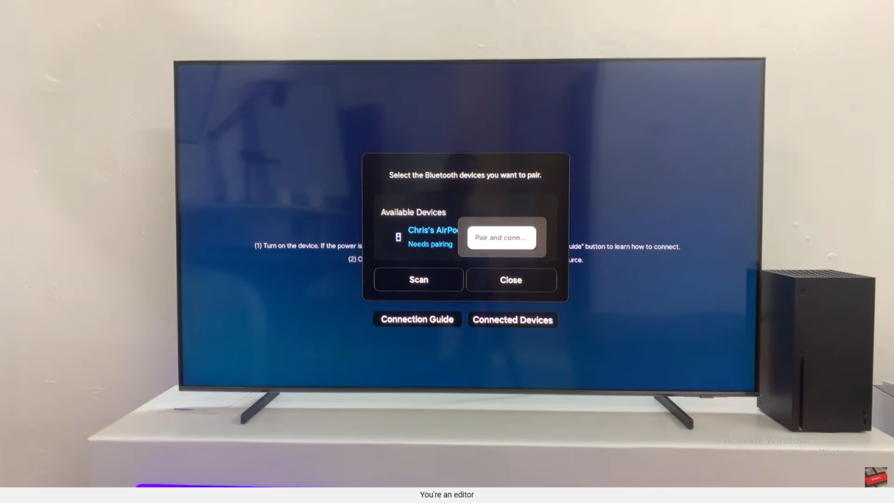 Pair Airpods Pro 3 To ANY Smart TV