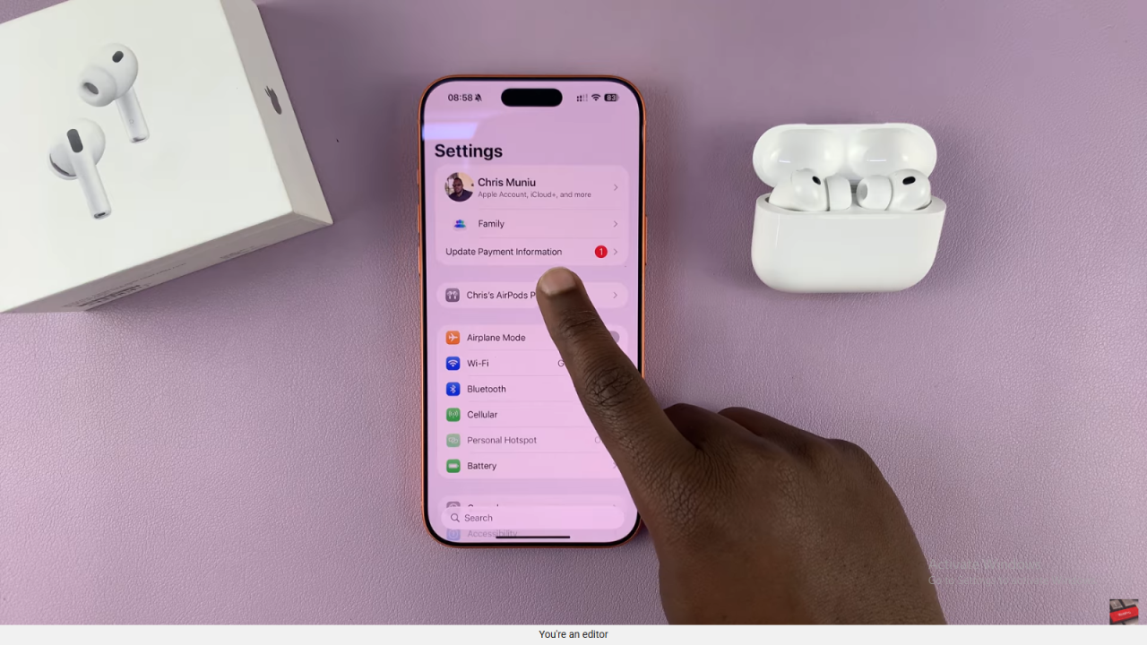 Check Model & Serial Number On AirPods Pro 3