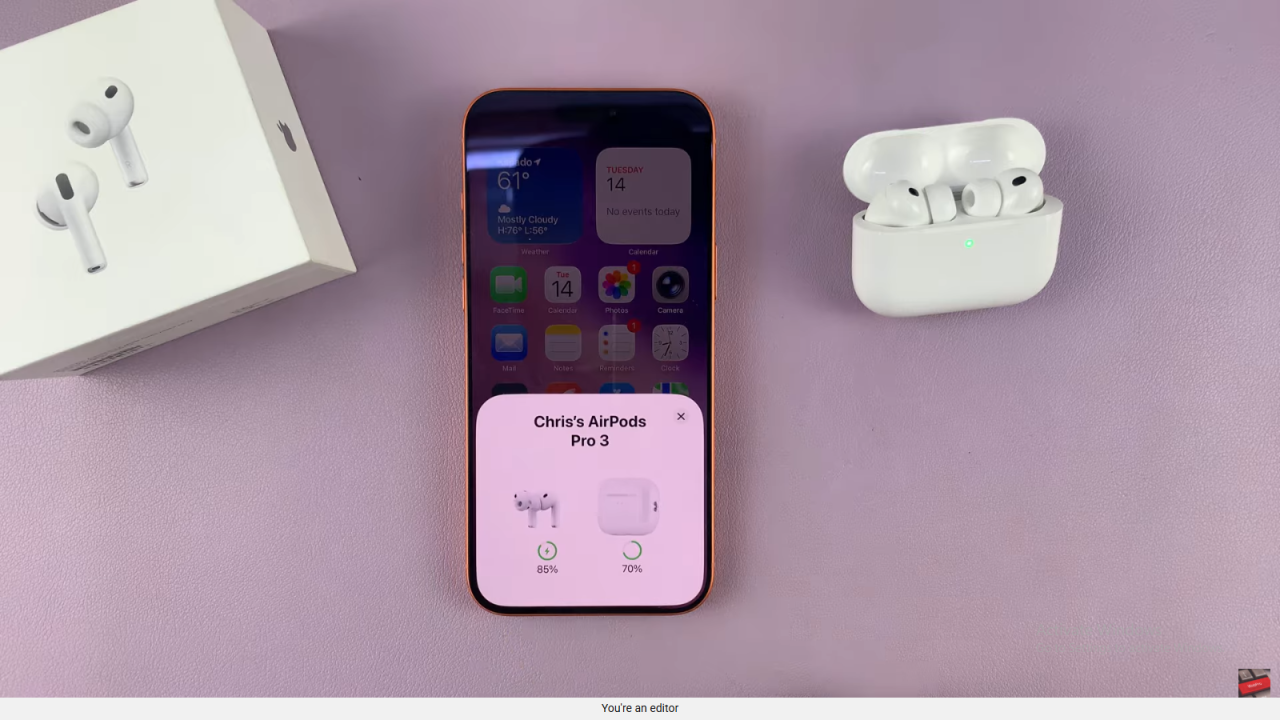 Check Battery Level On Airpods 3