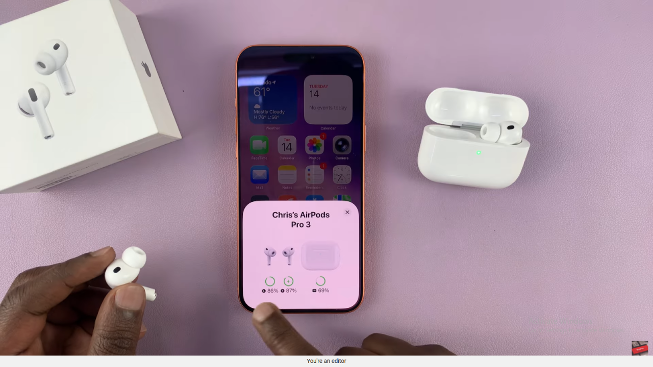 Check Battery Level On Airpods 3