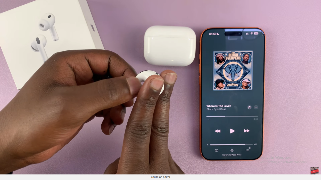 Use Music / Media Controls On Airpods 3