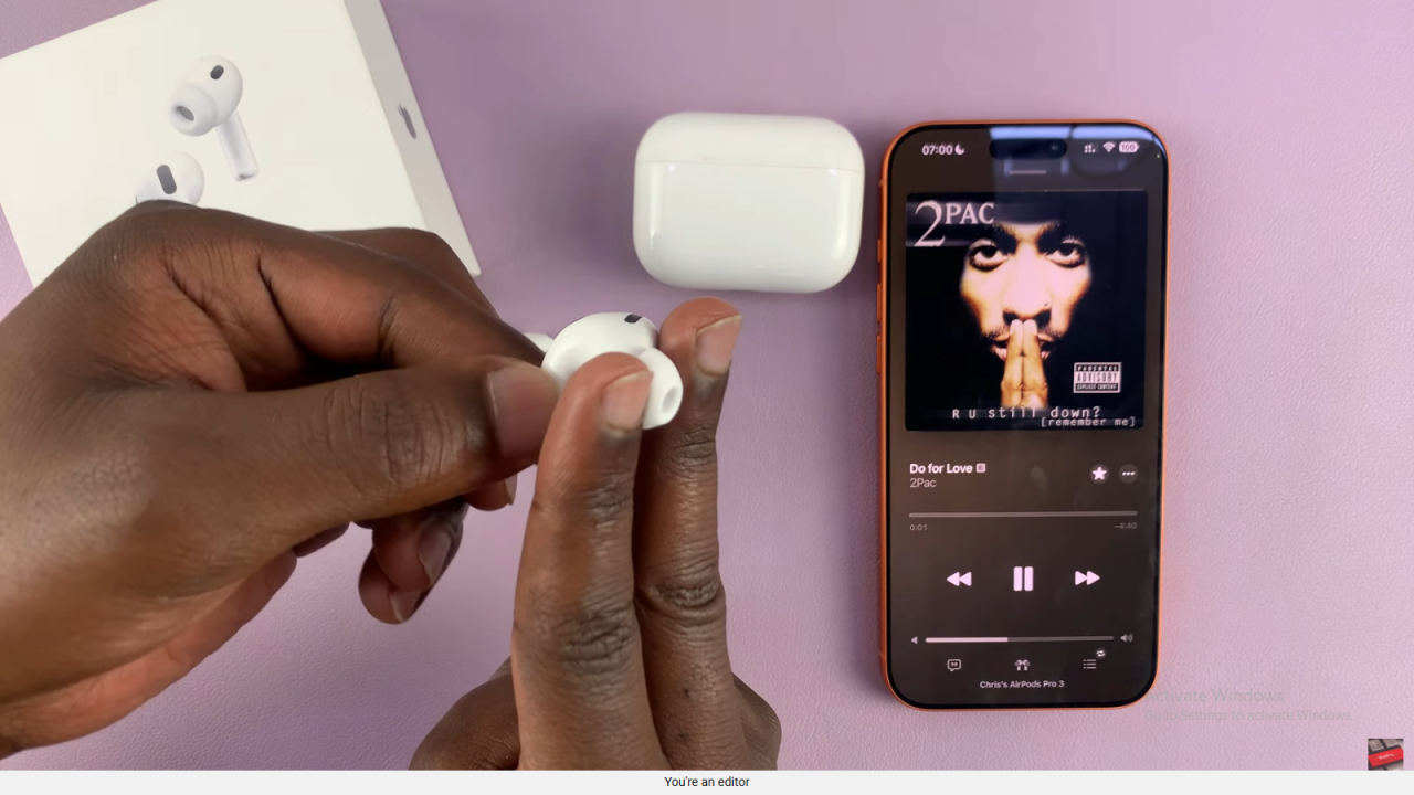Use Music / Media Controls On Airpods 3