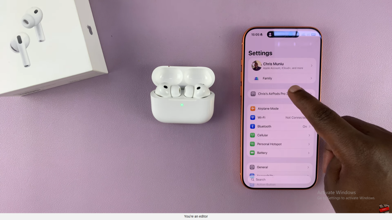 Turn Personalized Spatial Audio ON / OFF On AirPods Pro 3