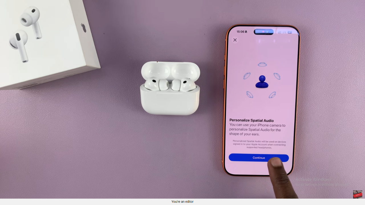 Turn Personalized Spatial Audio ON / OFF On AirPods Pro 3