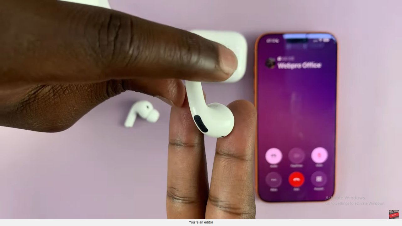 Answer, End & Reject Incoming Calls On Airpods Pro 3