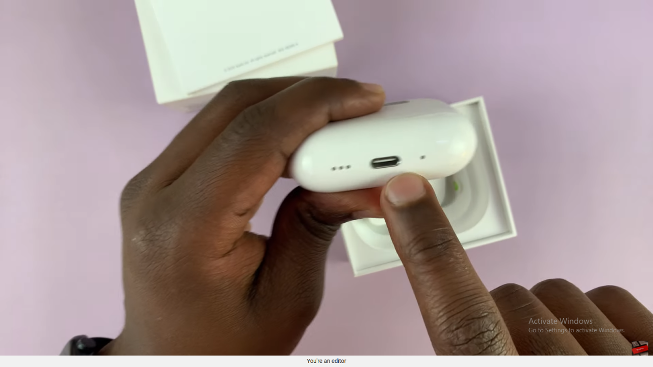 Charging Cable In Airpods Pro 3?