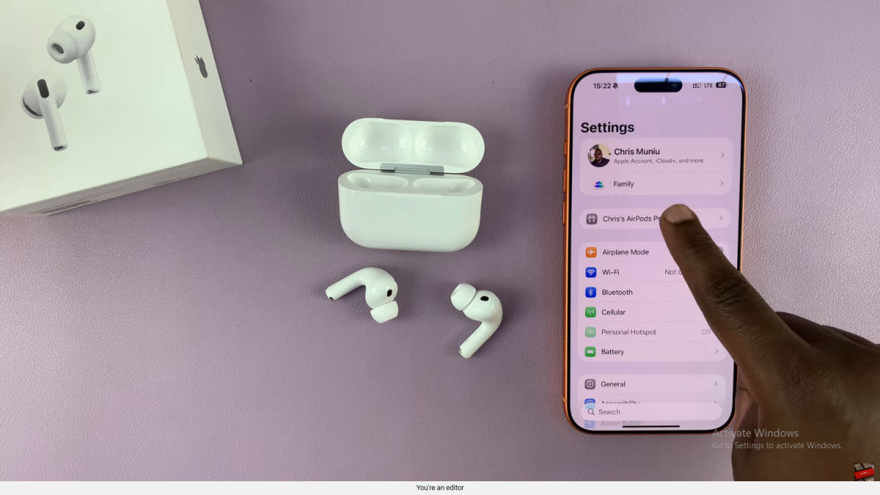 Enable / Disable Conversation Awareness On Airpods Pro 3