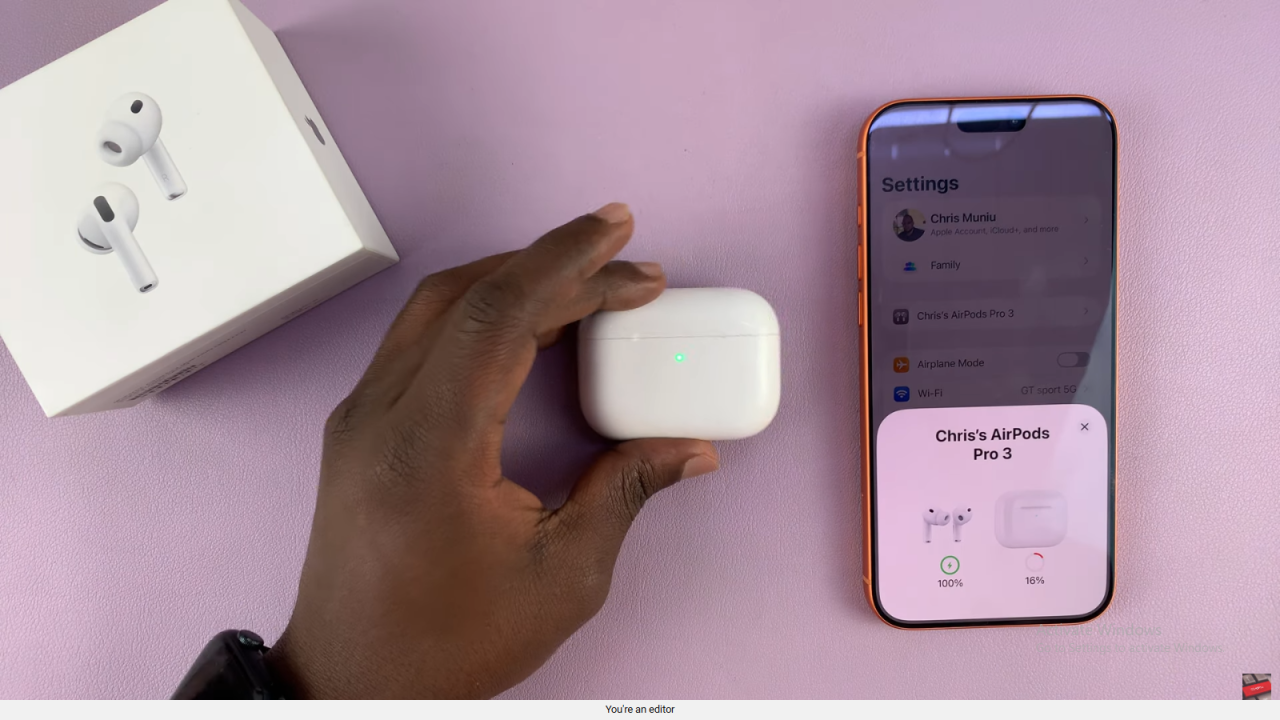 Turn OFF Airpods Pro 3