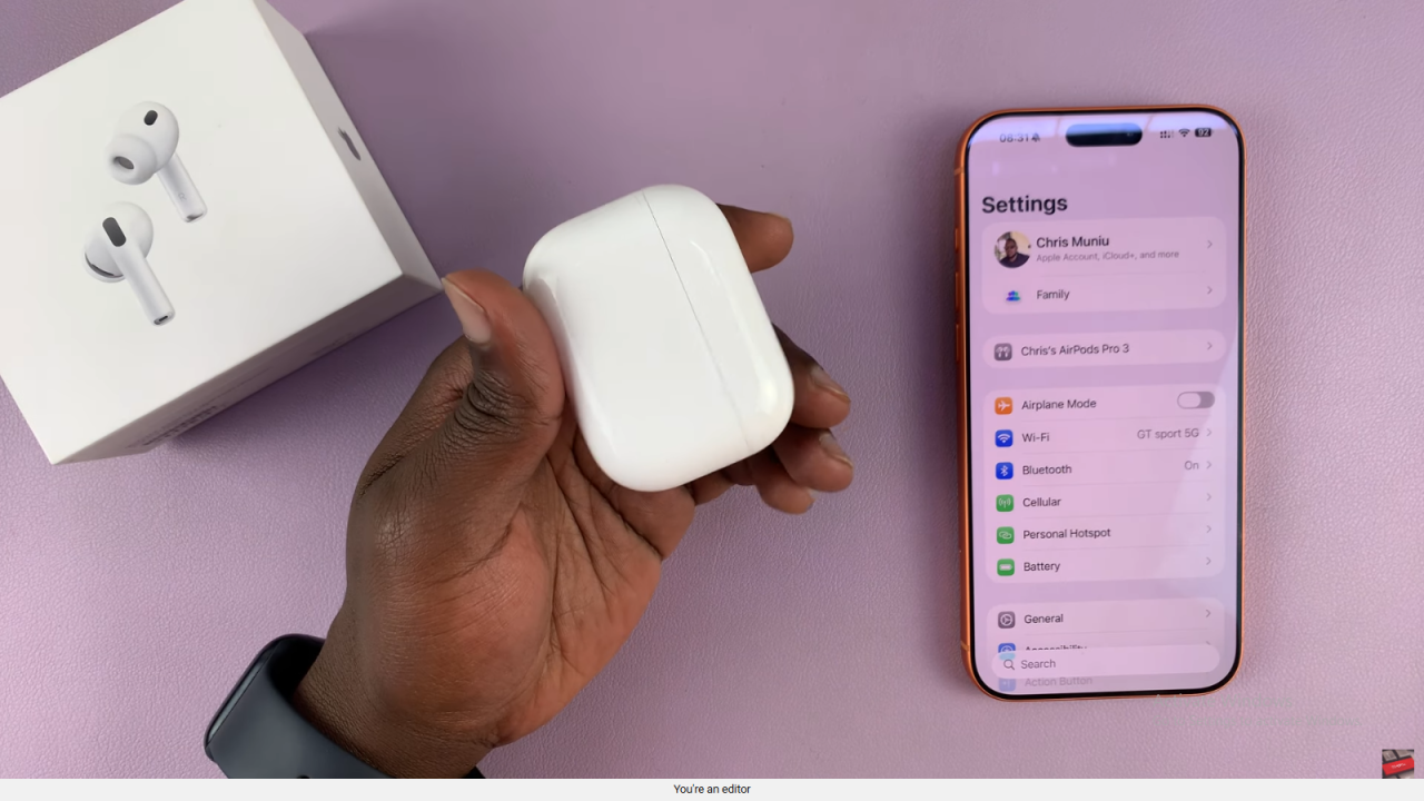Turn OFF Airpods Pro 3