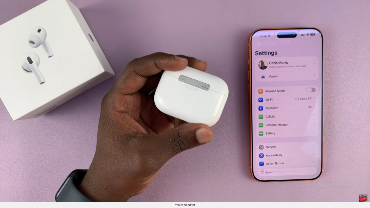 Turn OFF Airpods Pro 3