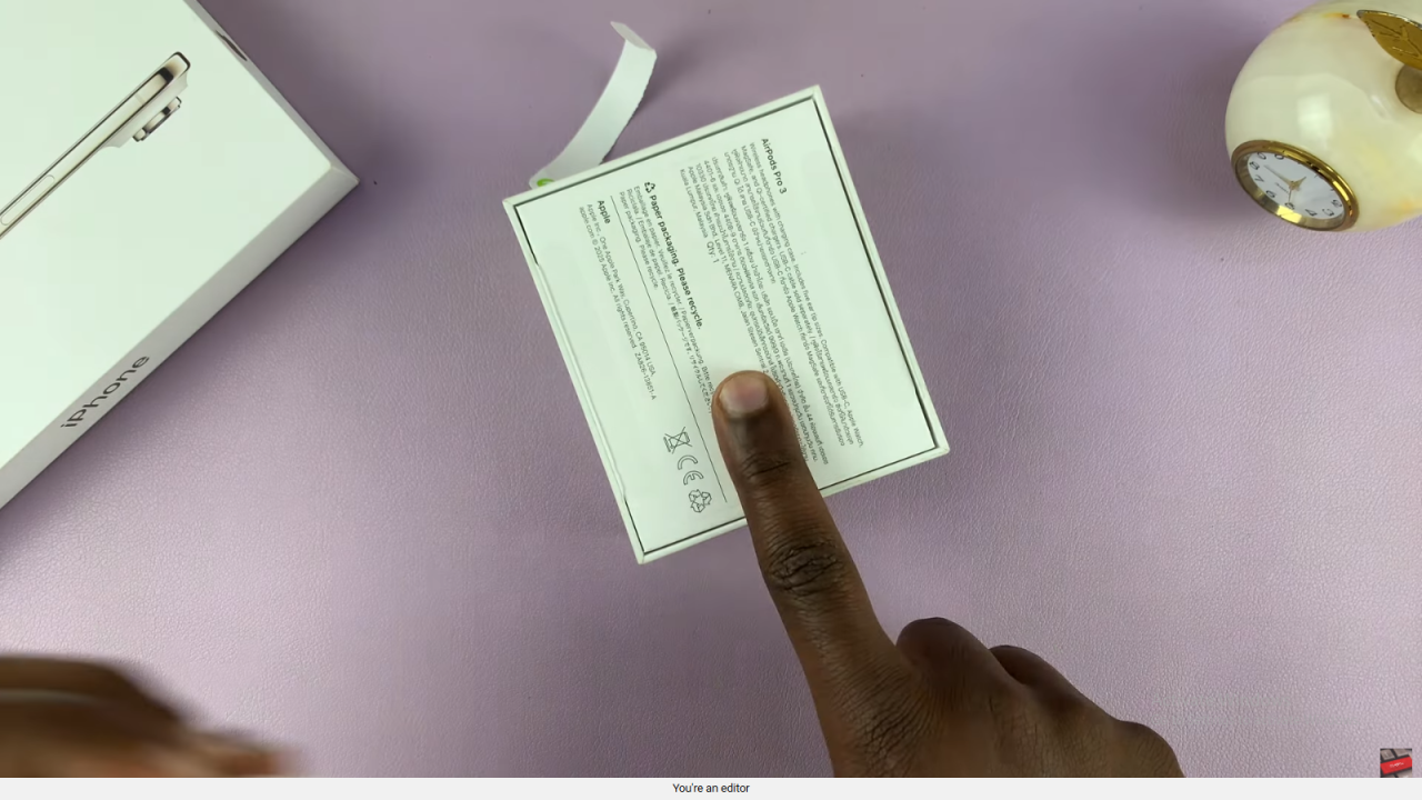 Airpods Pro 3 Unboxing