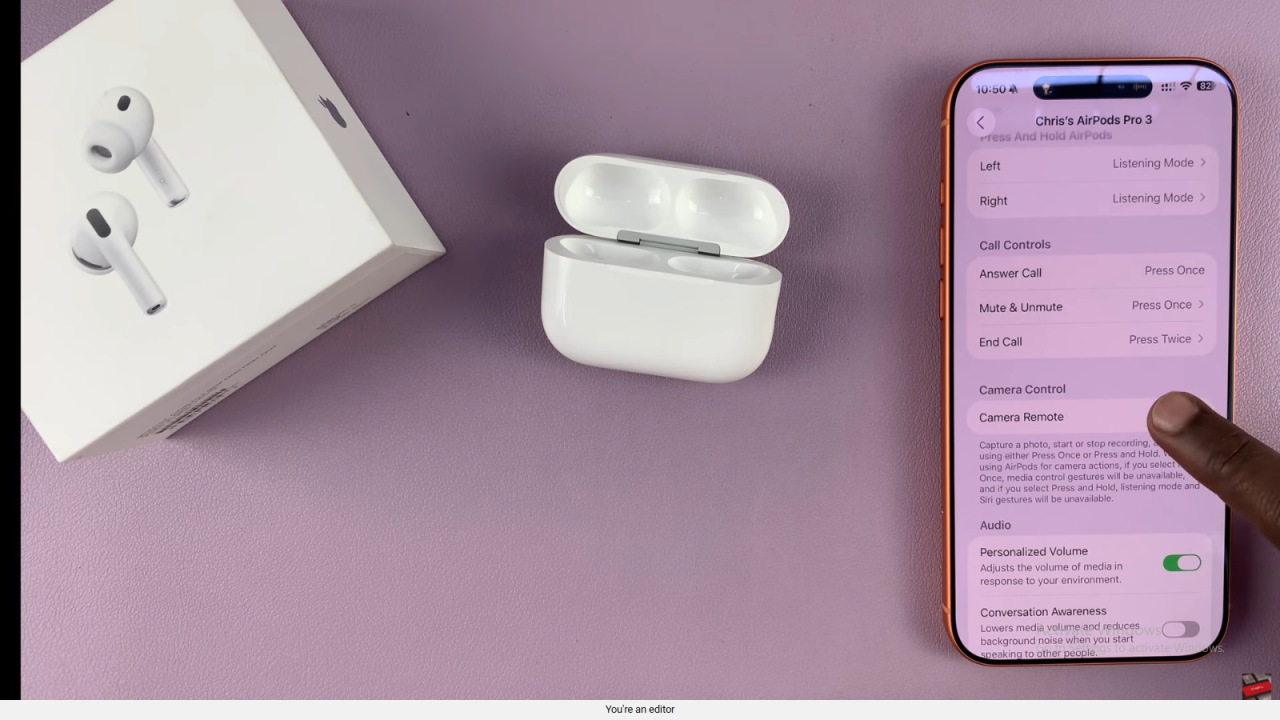 Learn Airpods Pro 3 Gestures
