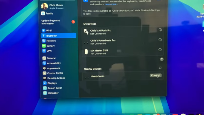 Pair Airpods Pro 3 To Mac / MacBook