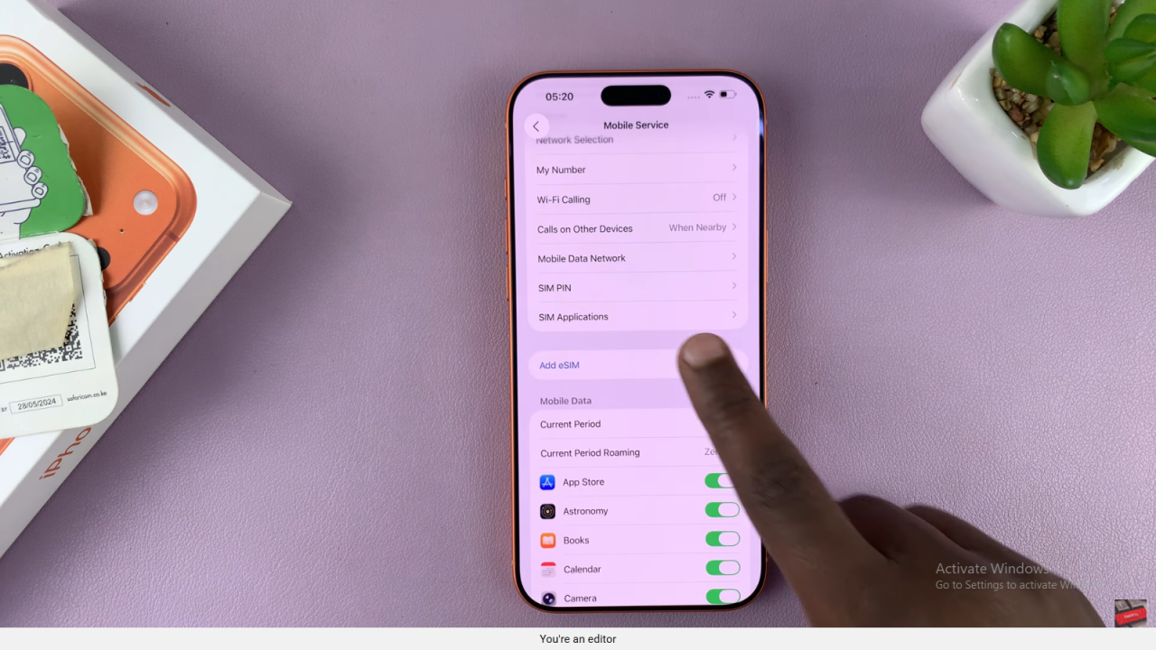 Set Up eSIM On iPhone 17 / 17 Pro