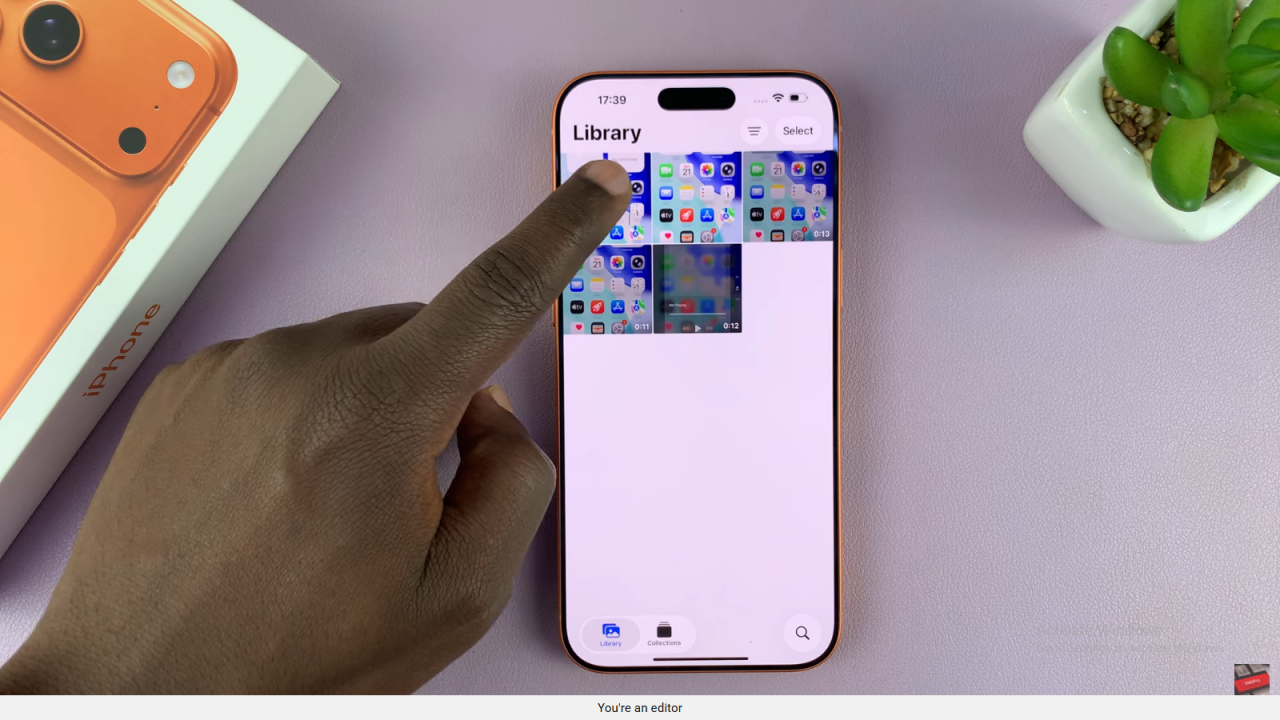 Record Screen On iPhone 17 / 17 Pro