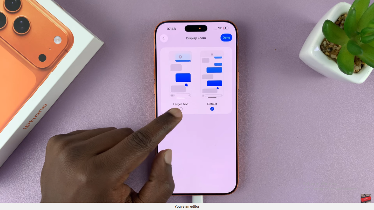 Make Everything Bigger On iPhone 17 / 17 Pro