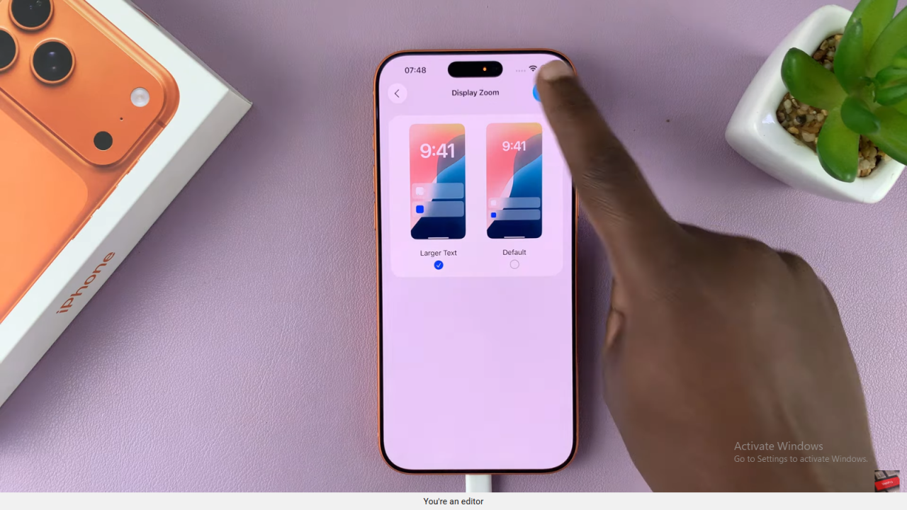 Make Everything Bigger On iPhone 17 / 17 Pro