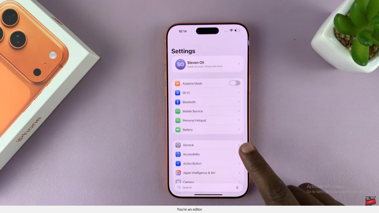 Update iPhone 17 / 17 Pro