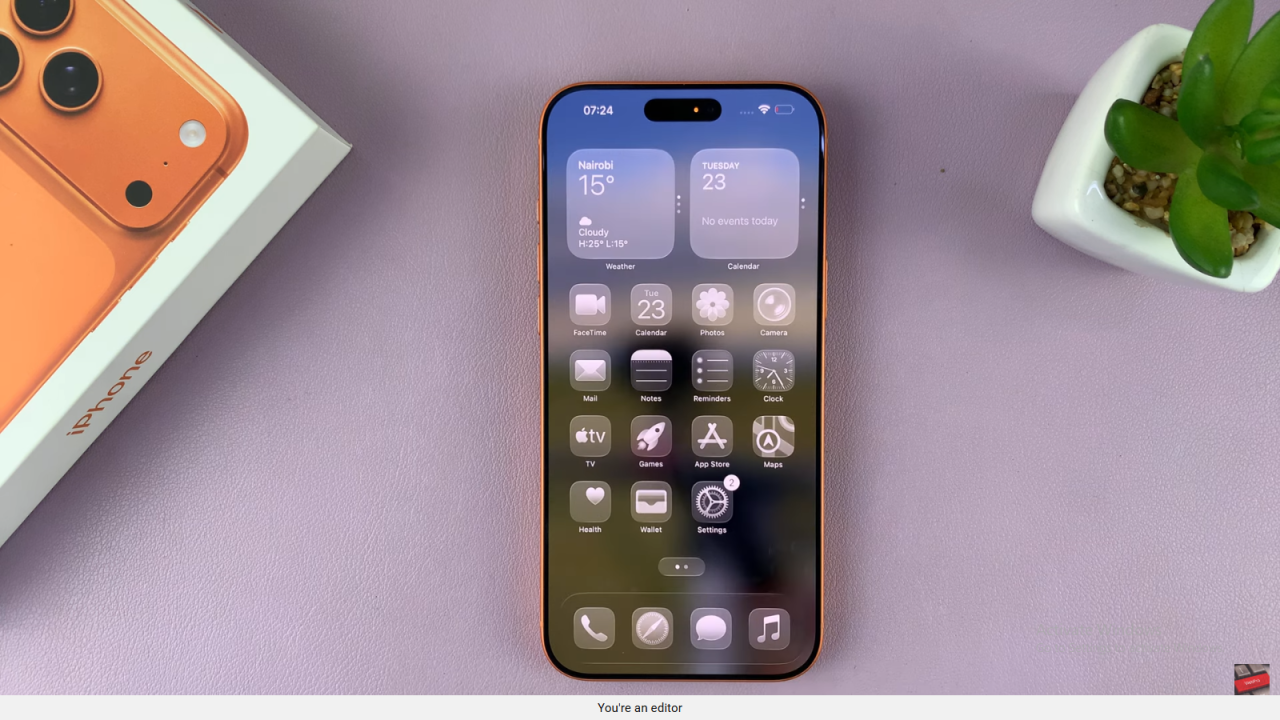 Turn ON Liquid Glass Icons On iPhone 17 / 17 Pro