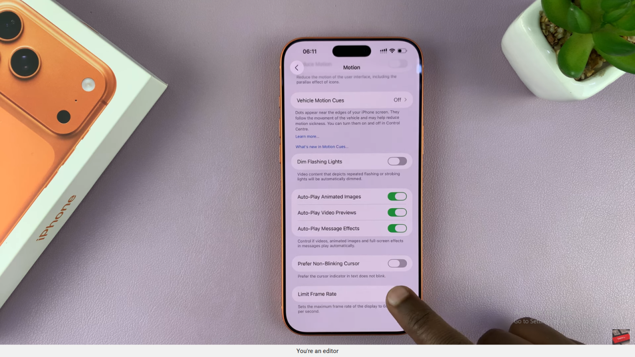 Enable 120 Hz Refresh Rate On iPhone 17 / 17 Pro