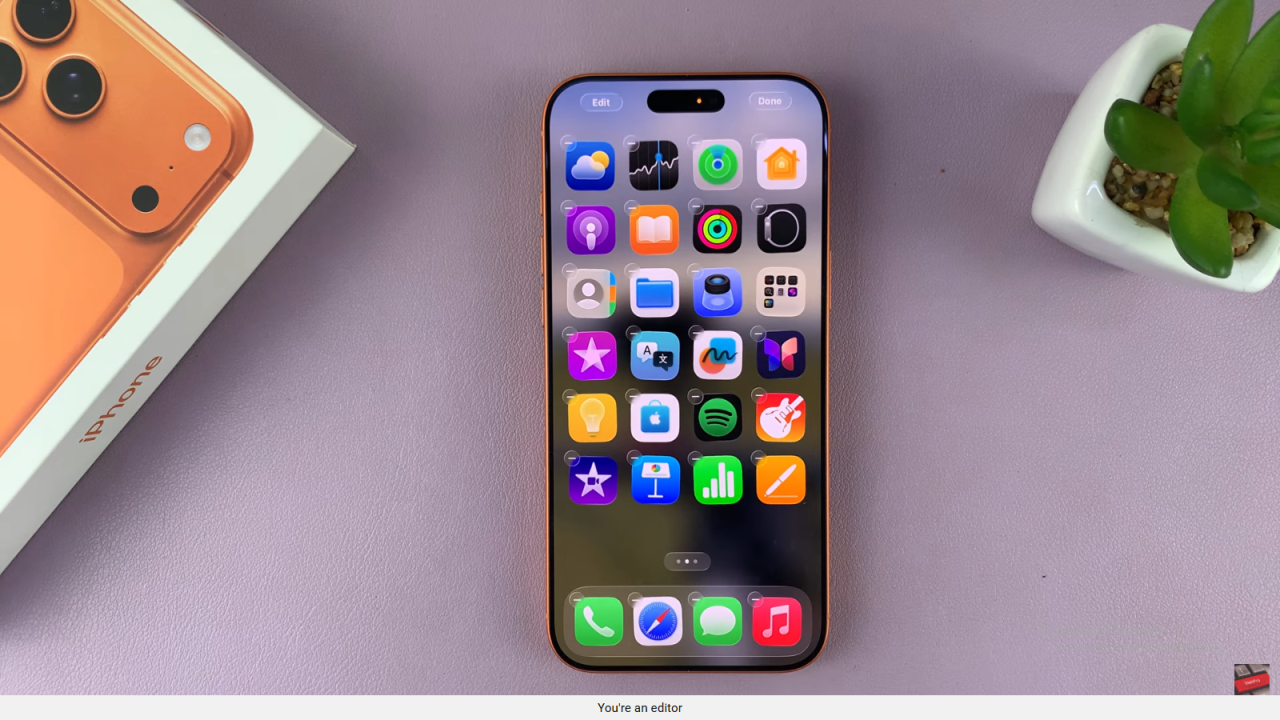 Enable App Icon Names On iPhone 17 / 17 Pro