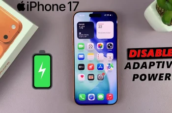 How To Turn OFF Adaptive Power On iPhone 17 & 17 Pro