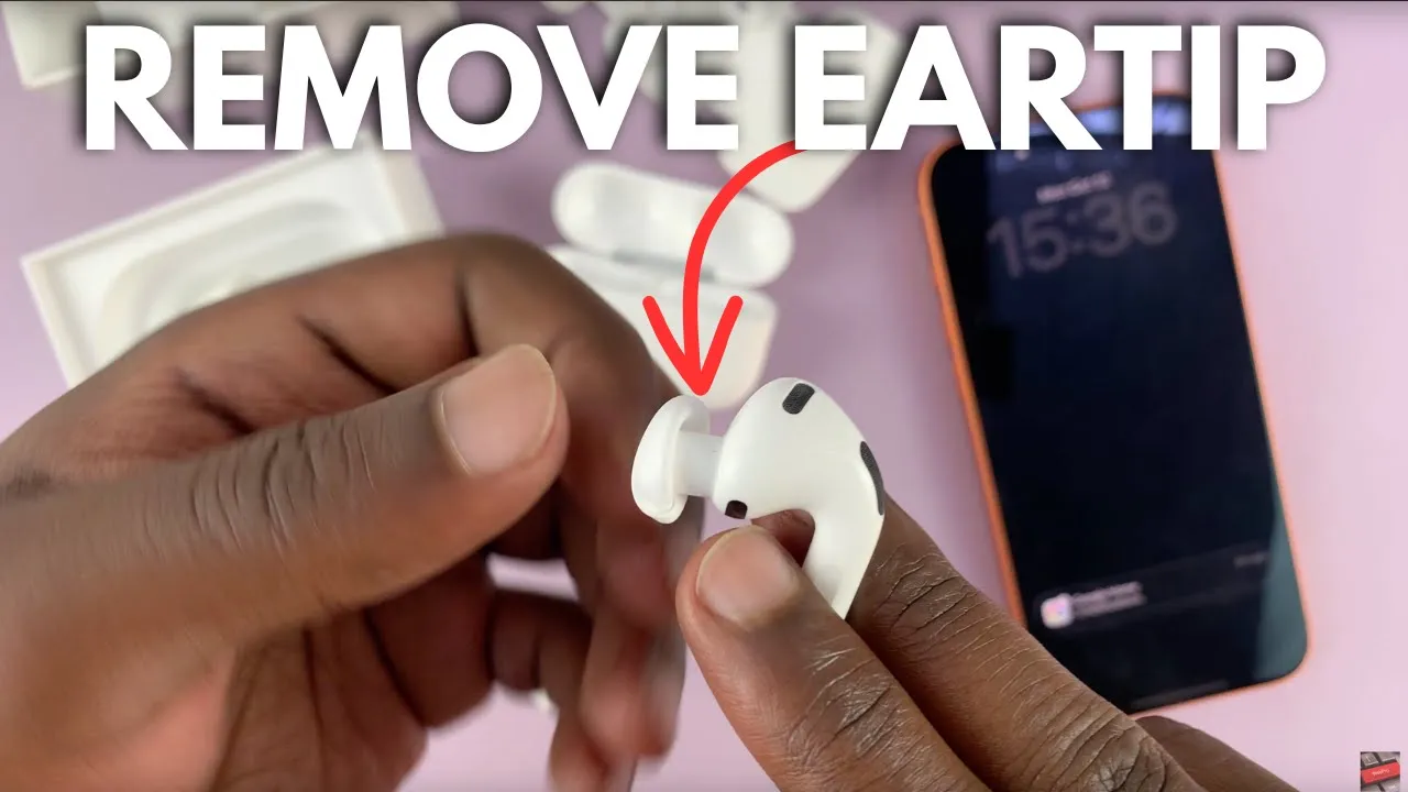 How To Remove & Change Ear Tips Safely On Airpods Pro 3 - WebPro Education