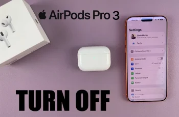 How To Turn OFF Airpods Pro 3